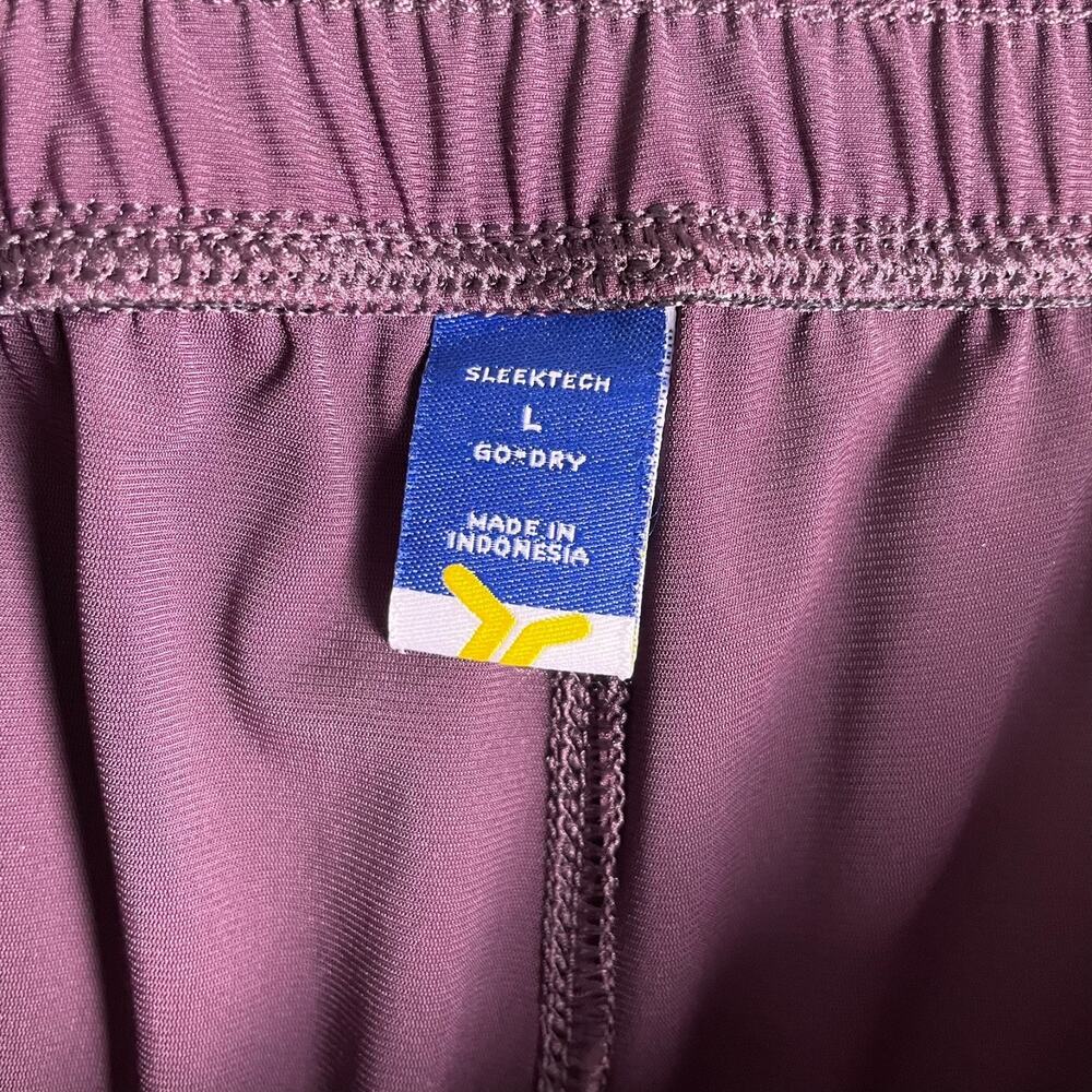 Old Navy Active SleekTech Cargo Joggers Womens Large Plum Athletic Travel Casual - Picture 6 of 8